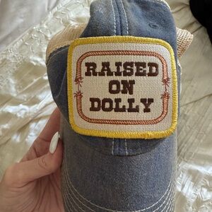 Raised on Dolly Denim Cap